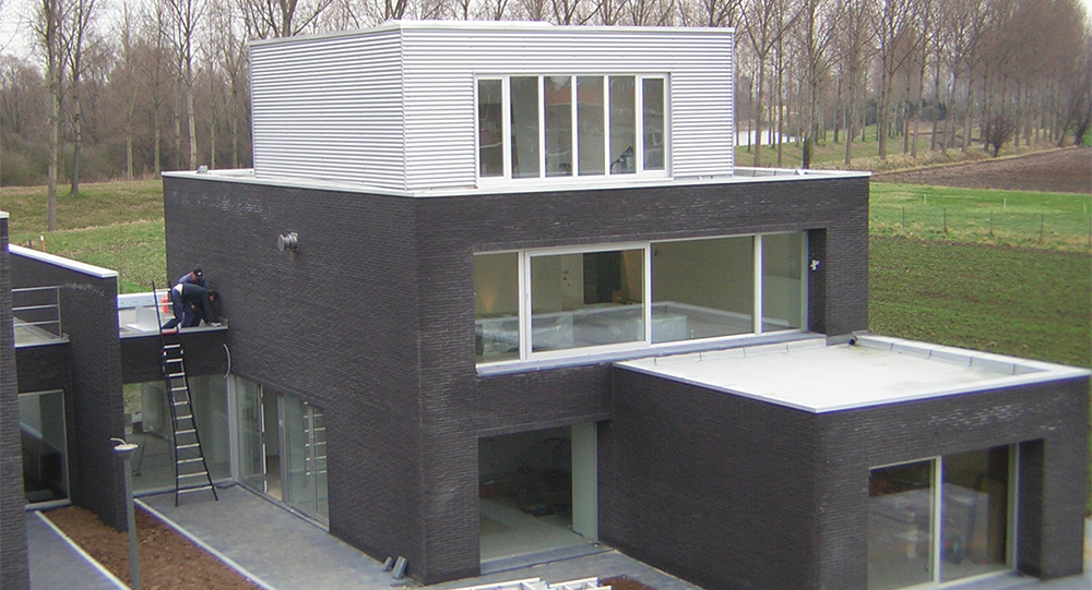 moderne woningbouw